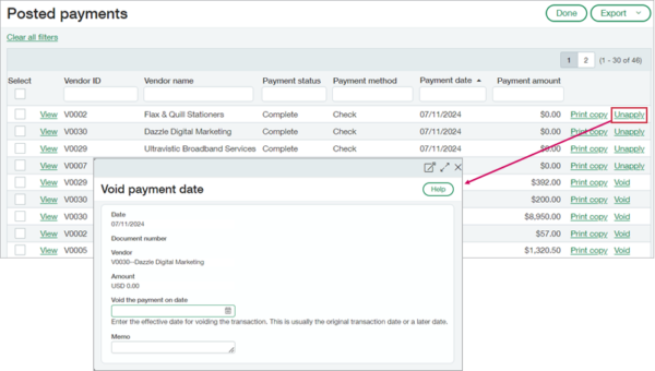 2024 R3 Ap Unapply Credits Posted Payments Us - MicroAccounting